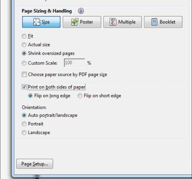 How to print Two-Sided pages in Microsoft Word 2