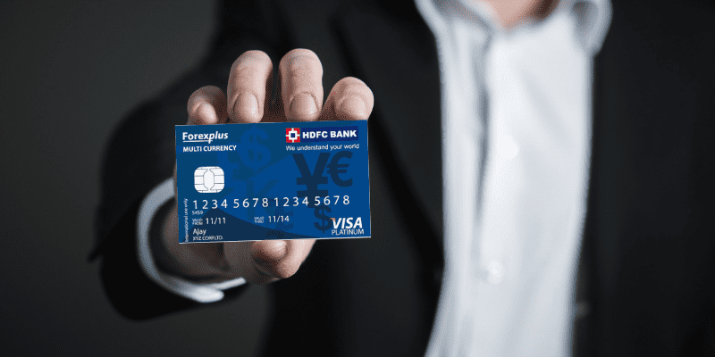 hdfc forex card charges
