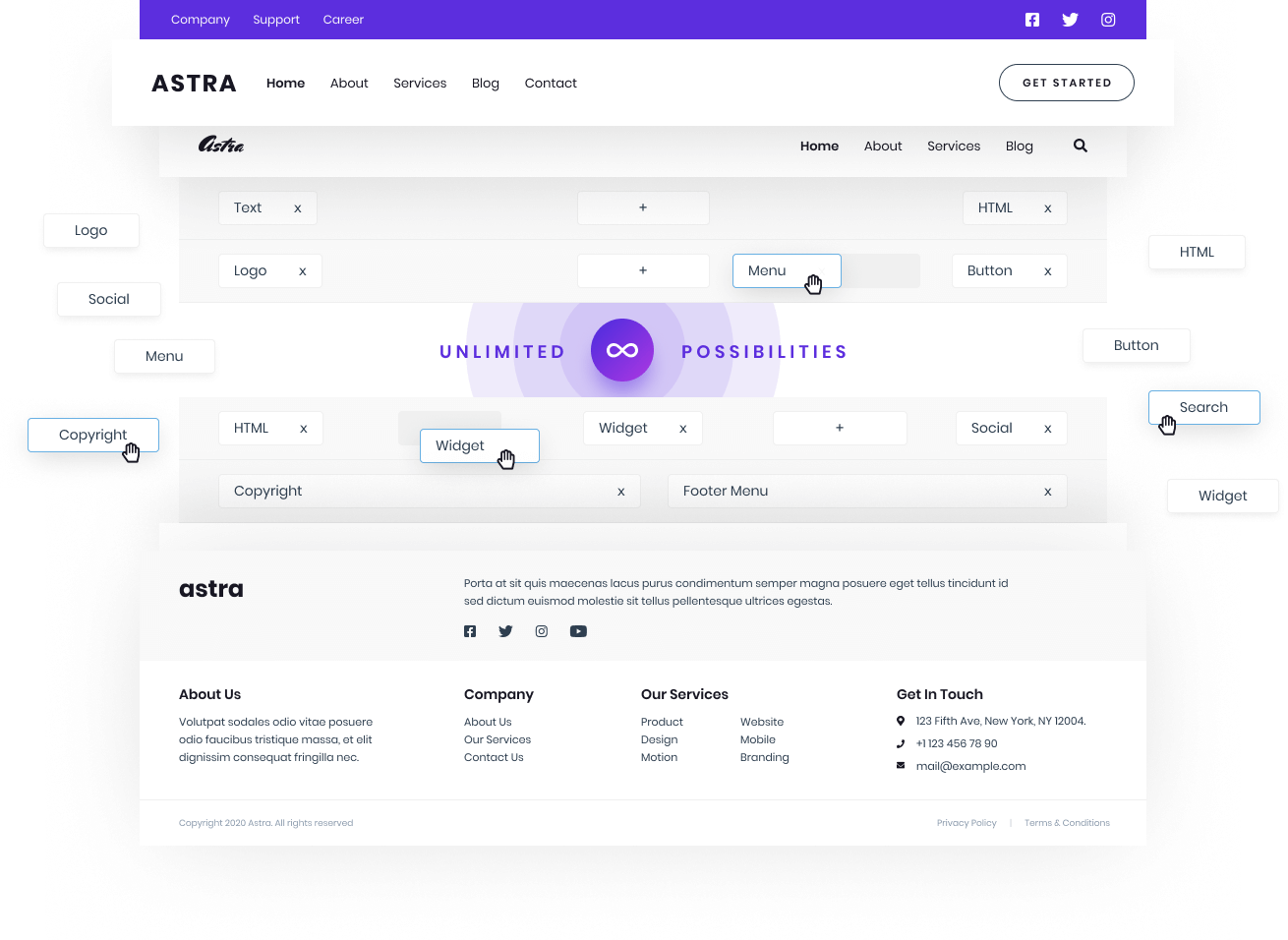 Astra - Page Builder