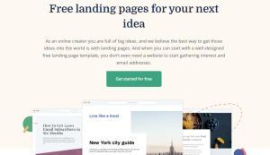 Convertkit-Landing Pages