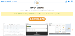 PDF24 Creator Overview