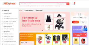Aliexpress Dropshipping Homepage