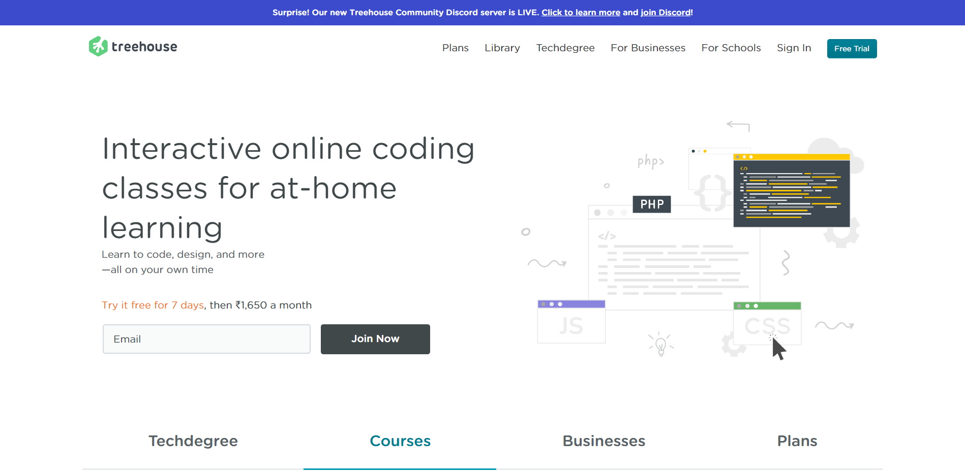 Treehouse online course provider