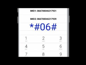 dial to check IMEI