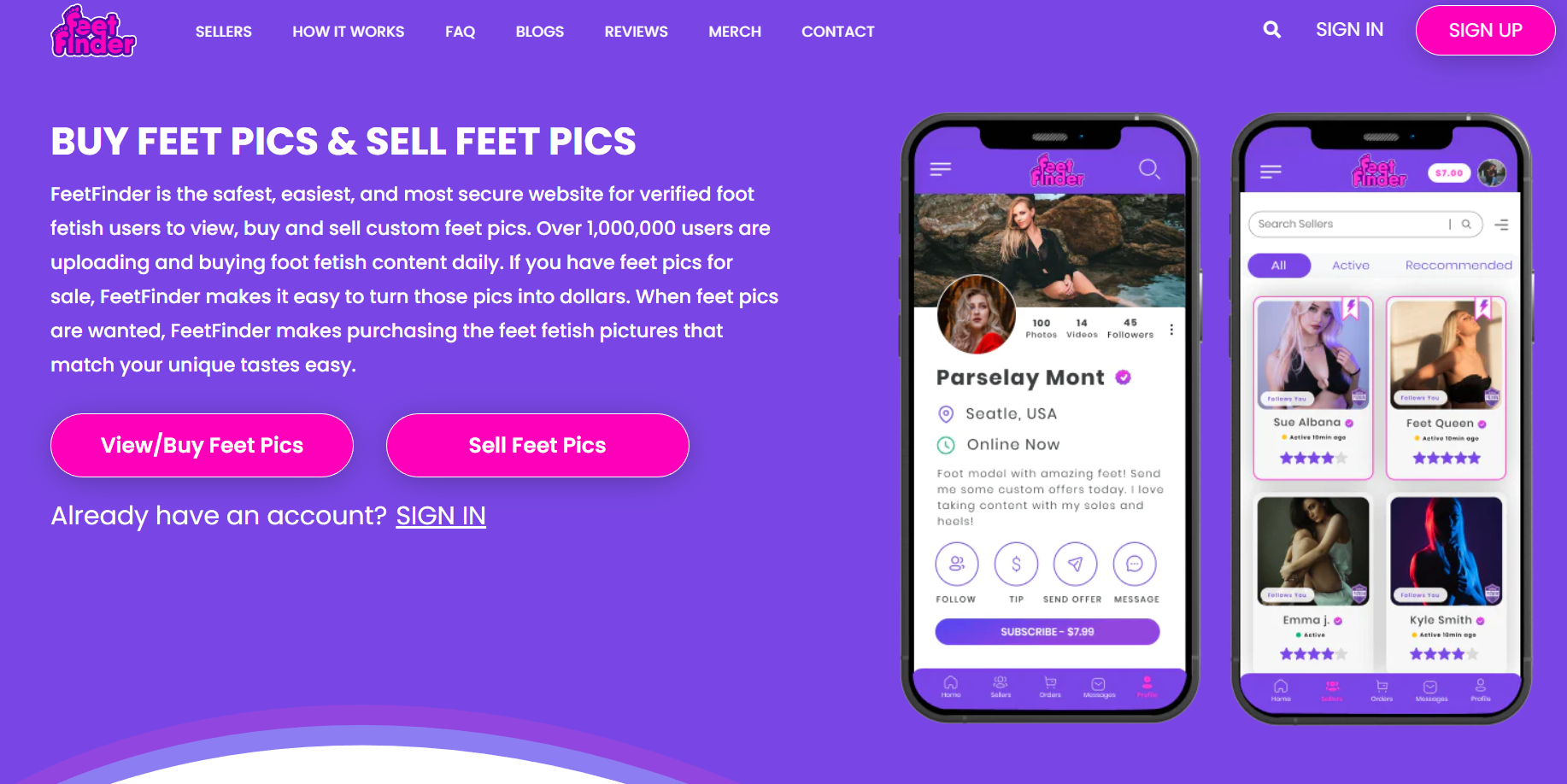 FeetFinder Foot Modeling Schemaninja