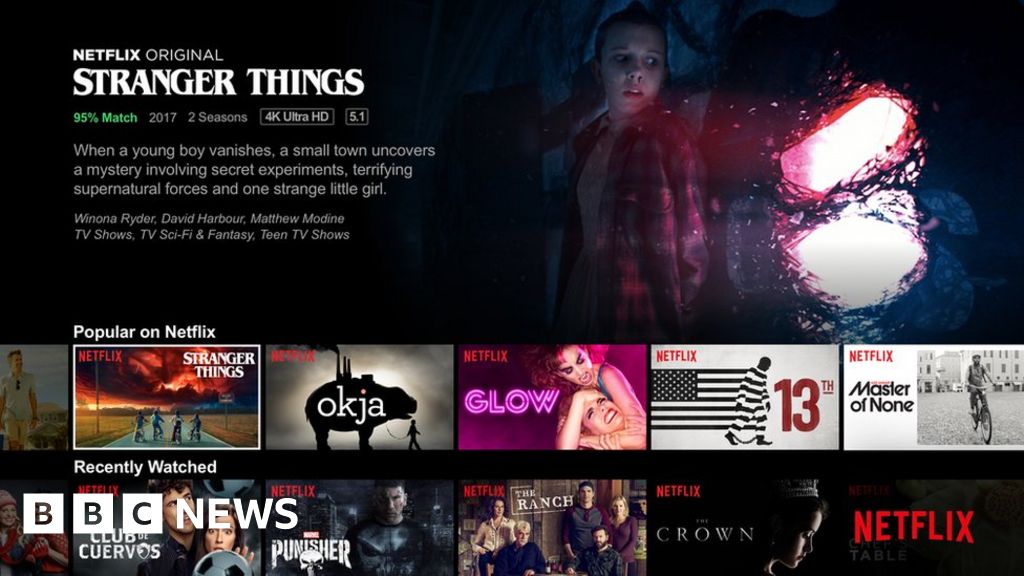 netflix homepage