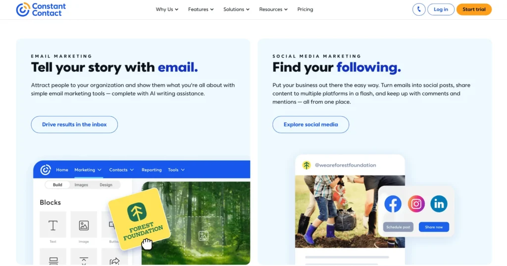 Constant Contact- Features Breakdown