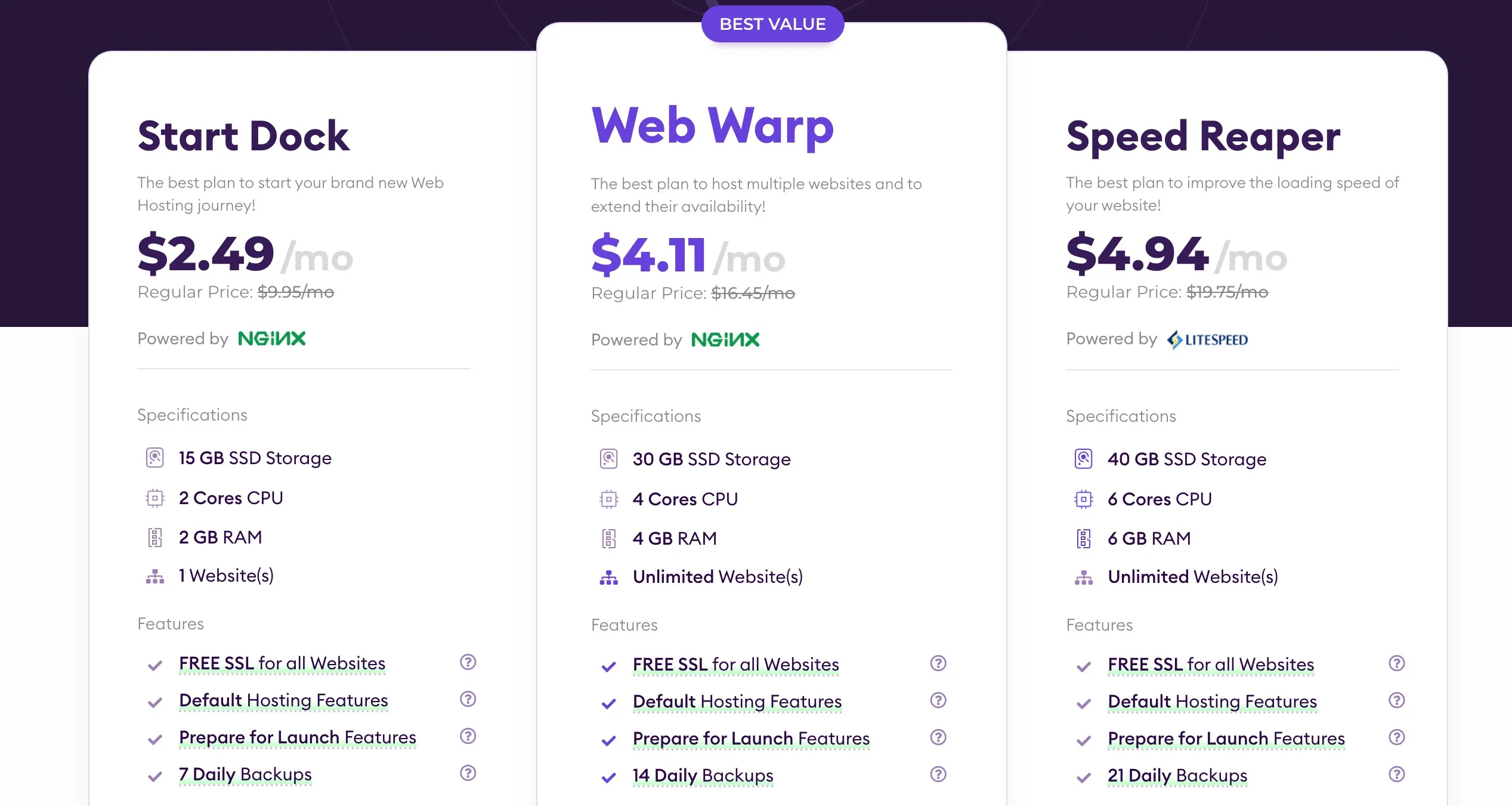 HostArmada - Pricing and Plans