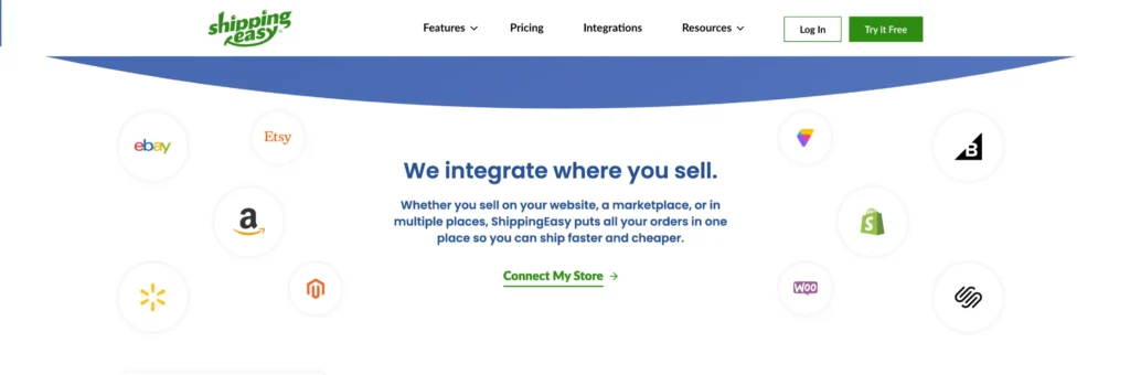Integrations Offered By ShippingEasy