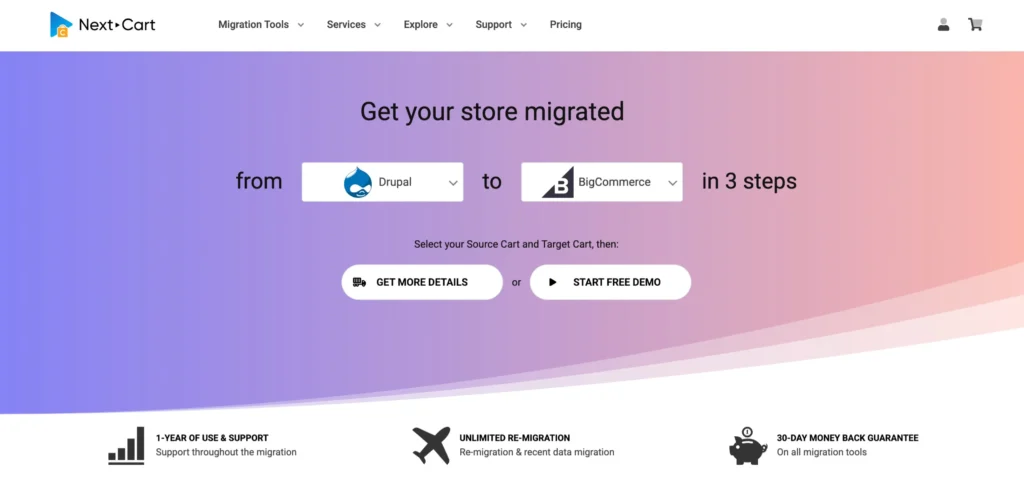 NextCart Migration Tool
