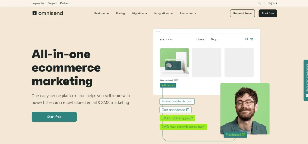 Omnisend Core Features: