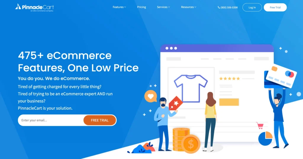 Shopify Alternatives- Pinnacle Cart Pinnacle Cart