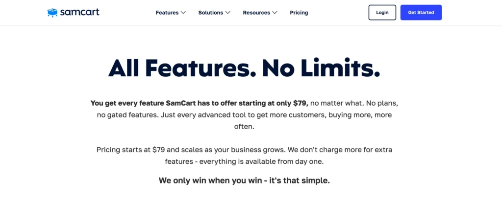 SamCart Pricing