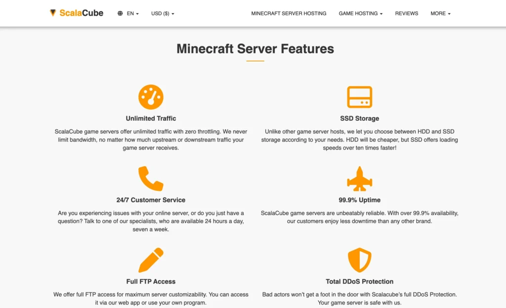 ScalaCube's Key Features