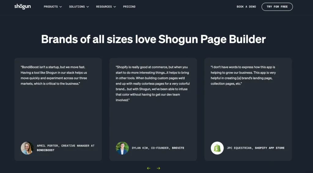 Shogun Page Builder - Reviews