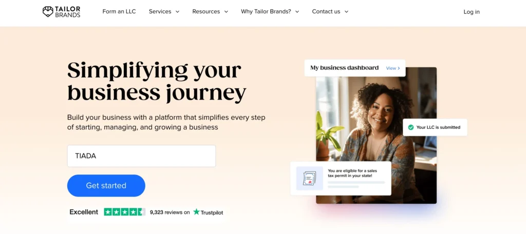 Start by Entering Your Logo’s Name and Tagline