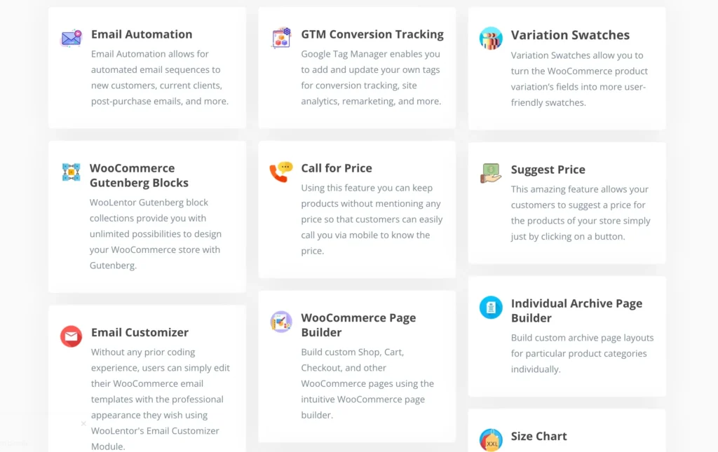 WooLentor Pro - Features