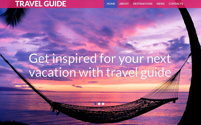 Travel Responsive WordPress Theme