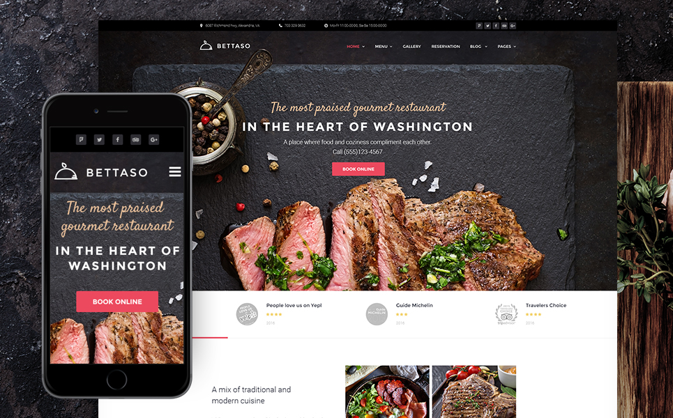 BBQ Restaurant WordPress Theme