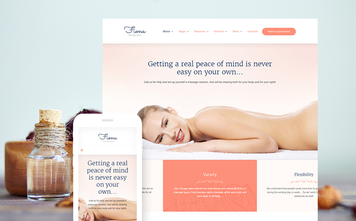 Salon Responsive WordPress Theme