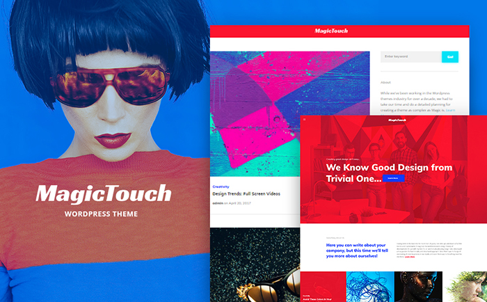 MagicTouch - Web Design Studio Responsive WordPress Theme 