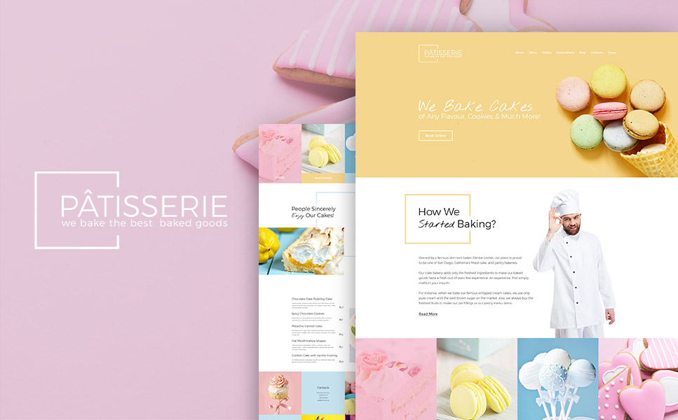 Bakery WordPress Theme - Resturant WordPress Theme