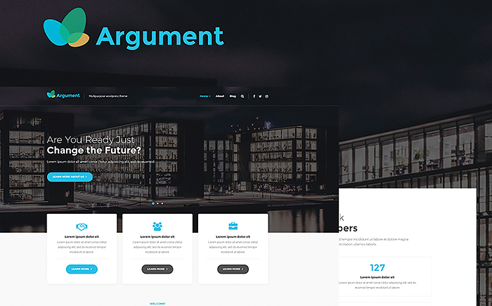 Argument Business Consulting WordPress Theme