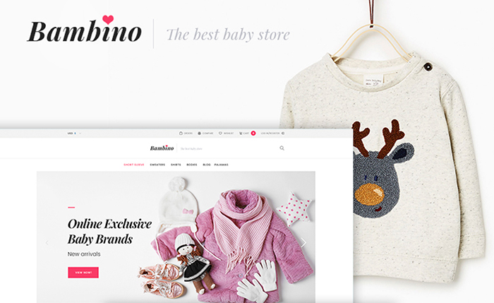 Bambino - Baby Store Responsive WooCommerce Theme