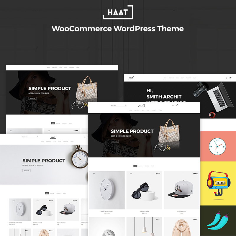 Haat - Minimalist Responsive WooCommerce Theme