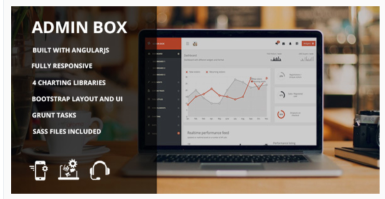 Admin box - WordPress Admin Themes