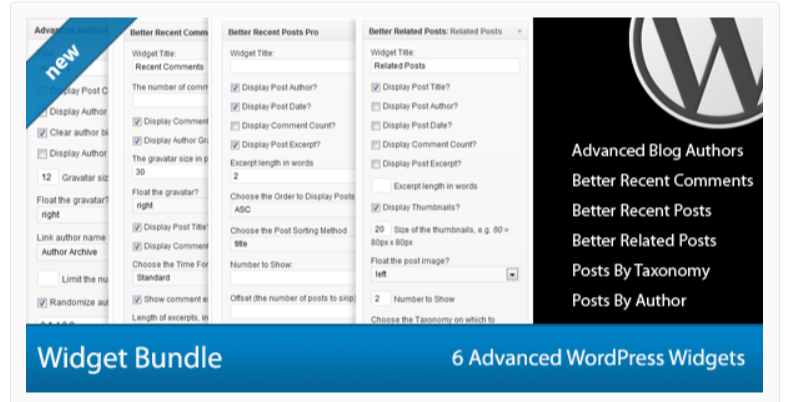 Advanced WordPress Widget Bundle- Related WordPress Post Plugins