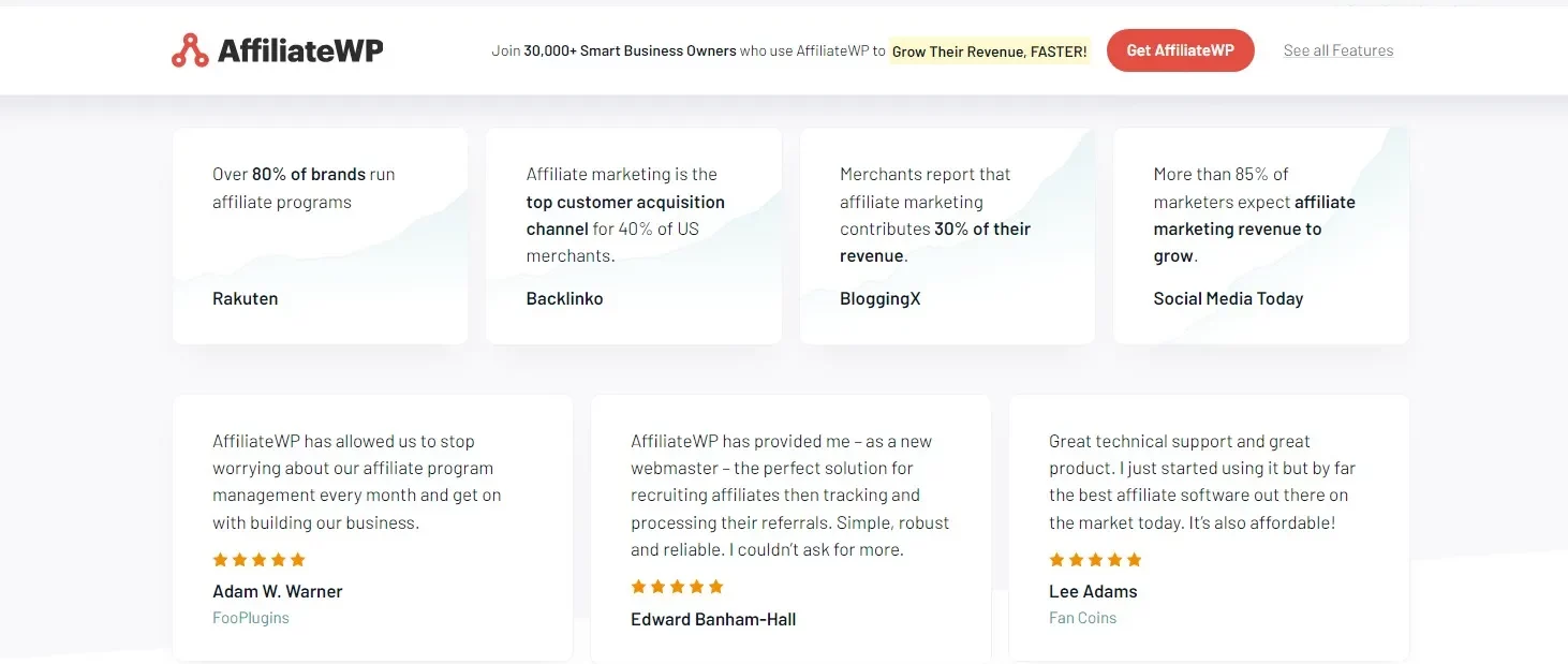 AffiliateWP Reviews