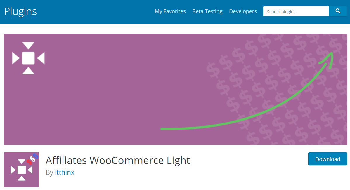 Top 10 Best Affiliate Plugins- Affiliates WooCommerce Light