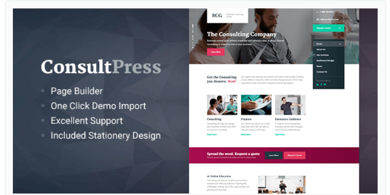 ConsultPress - WordPress Business Themes