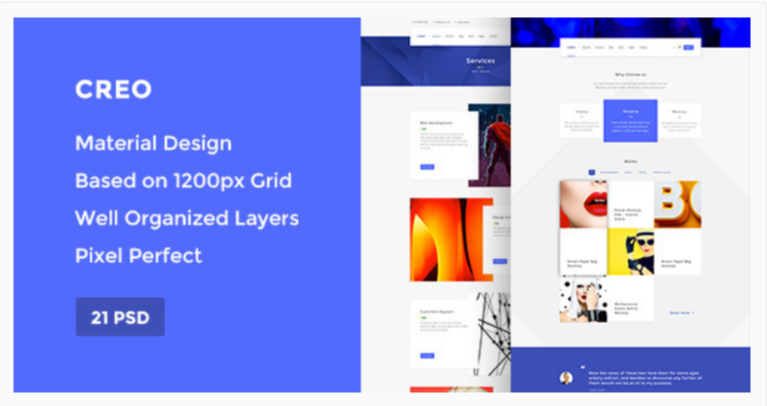 Creo — Marketplace WordPress Themes