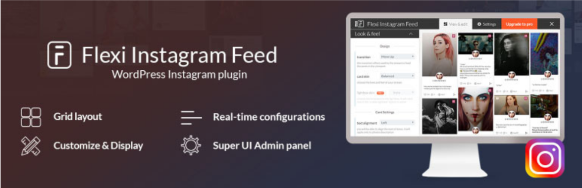 Flexi Instagram Feed — WordPress Instagram Plugins