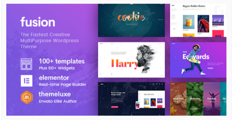 Fusion - Fashion WordPress Themes