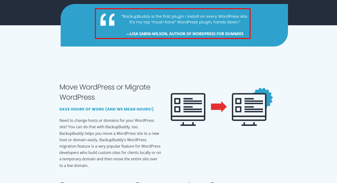 How do I migrate my website with BackupBuddy