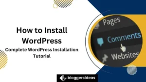 How to Install WordPress