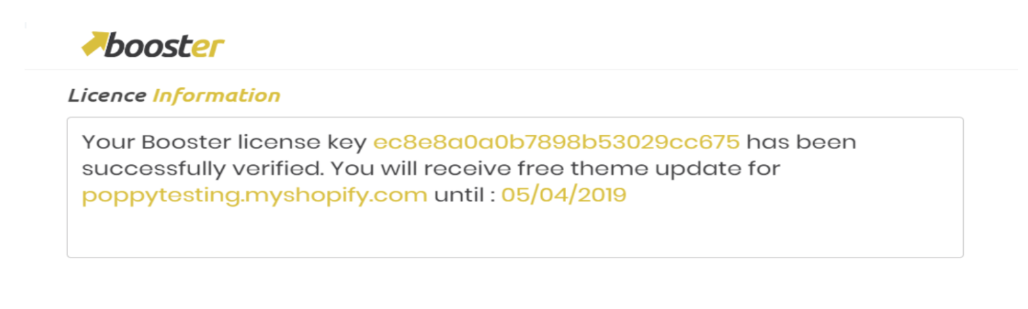 License Certification- Booster theme vs Shopify theme