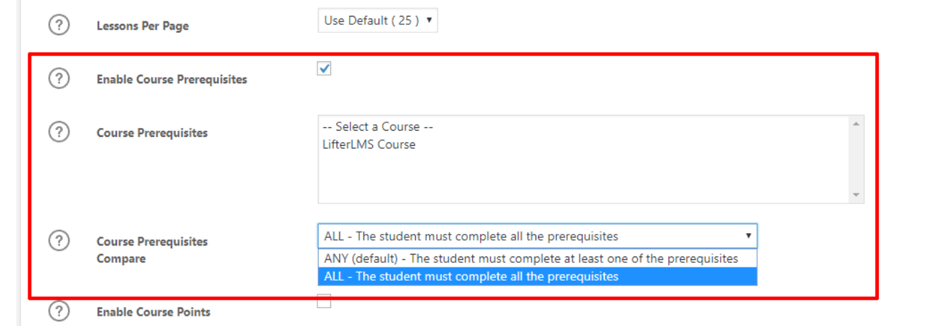 Lifter LMS course Learndash