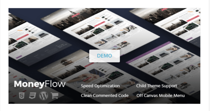 MoneyFlow - WordPress Blog Themes