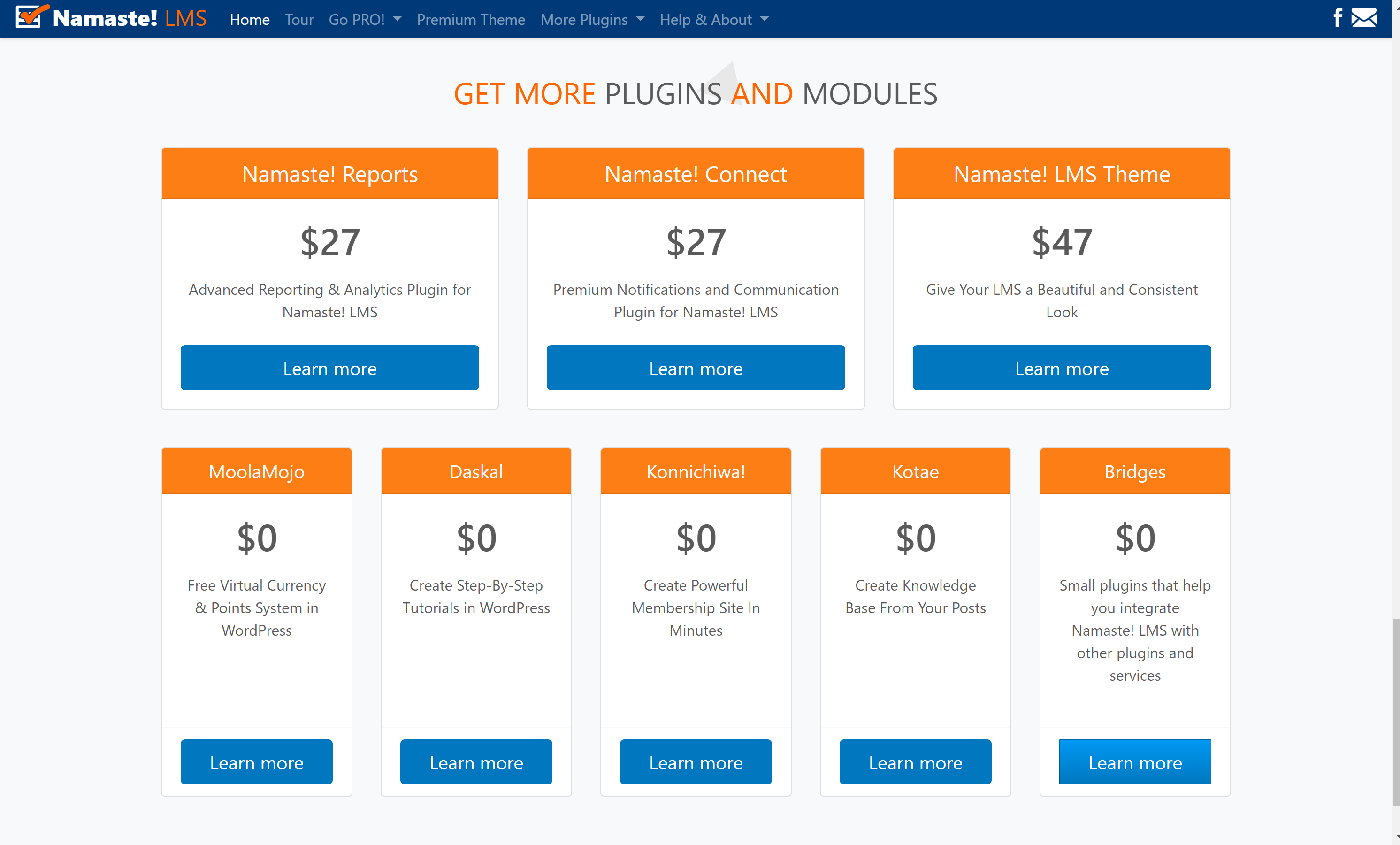 Namaste lms pricing