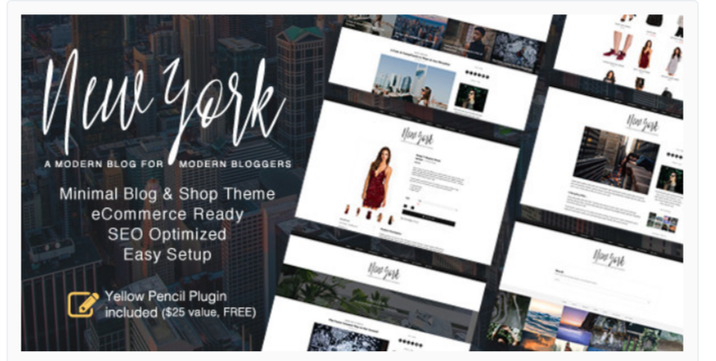 New York - Fashion WordPress Themes