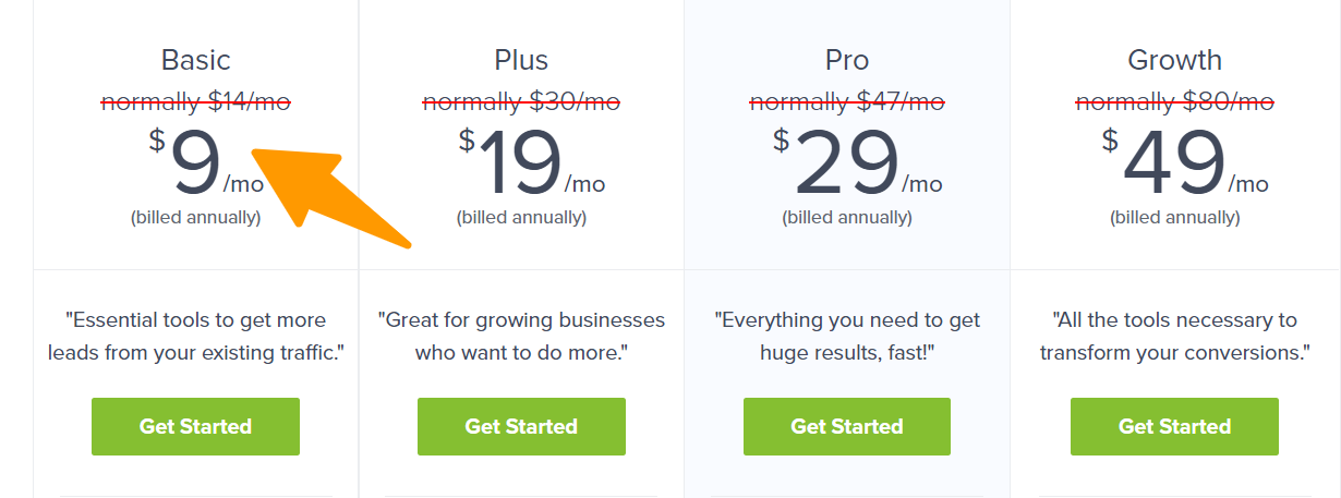 OptinMonster Pricing (Thrive Leads alternative)