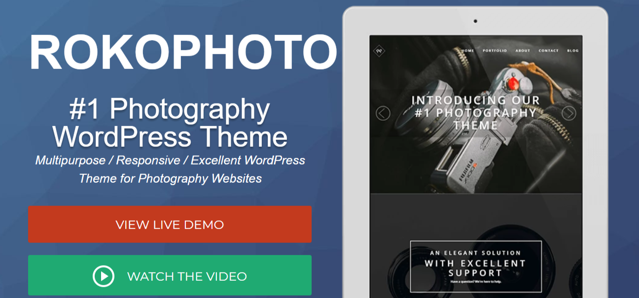 RokoPhoto__ WordPress Photography WordPress Theme