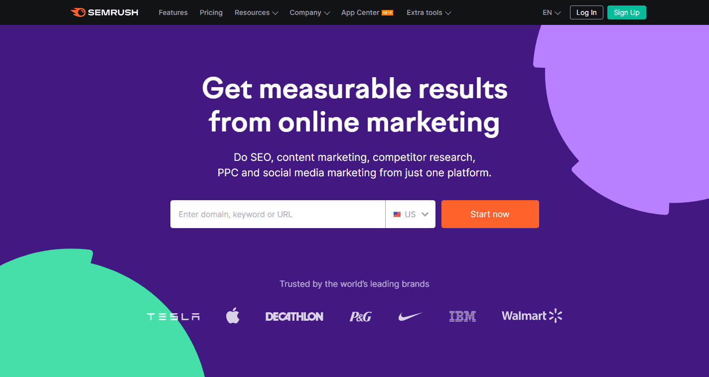 Sellics Alternative - Semrush