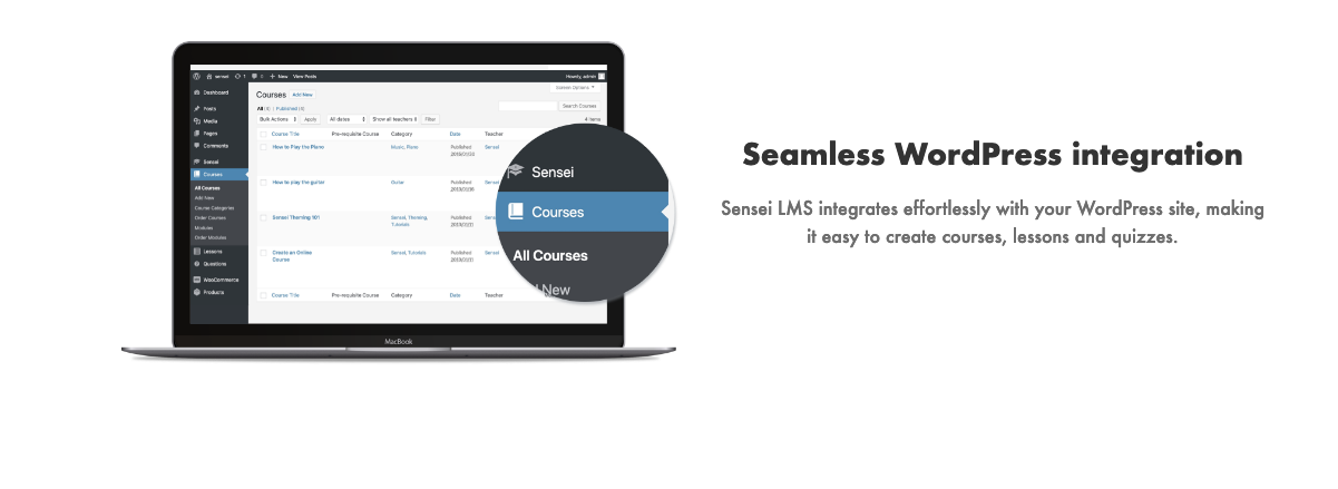 Sensei Seamless Integration