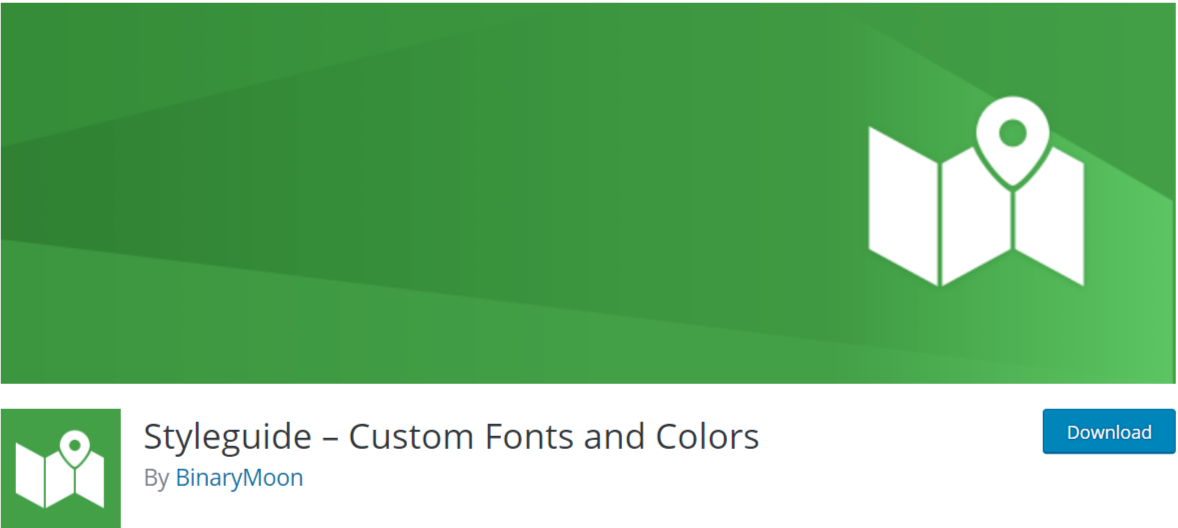 Styleguide – Custom Fonts and Colors — Typography WordPress Plugins