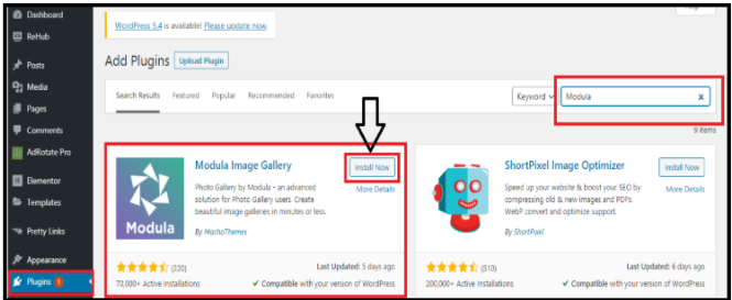 WordPress Image Gallery Plugins - Install Now